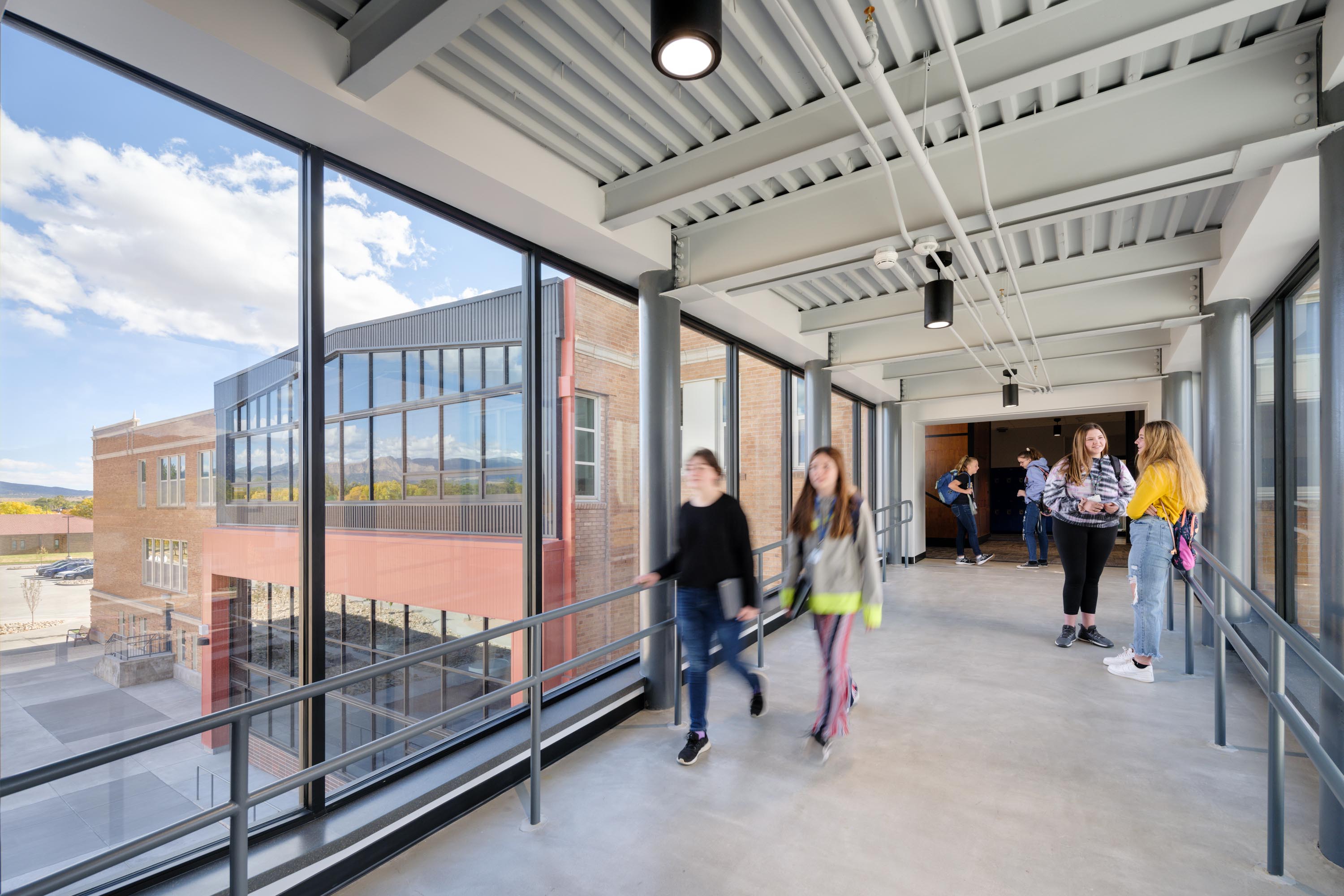 CCMS Interior Photo Bridge Corridor